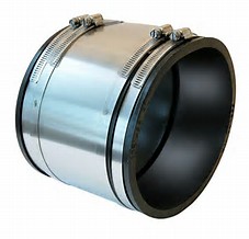 4 CI/PVC RUBBER COUPLING - Rubber/Vinyl